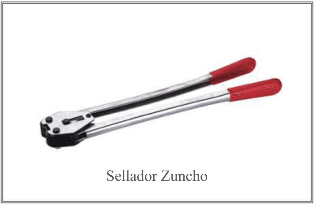 Herramienta selladora manual para zuncho plástico